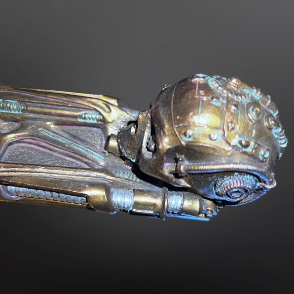 Steampunk Aged Copper Tone Incense Holder - Picture 4 of 9